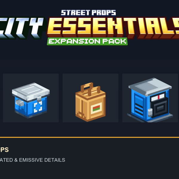 City Essentials — Street Props Expansion Pack